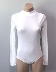 NOBO No Boundaries White Ribbed Bodysuit Medium