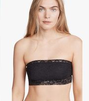 Free People Intimately  black lace bandeau