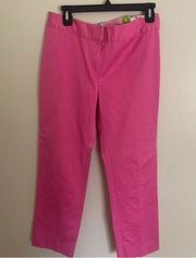 Lilly Pulitzer Barbie Pink Ankle Pant Women’s Size 8