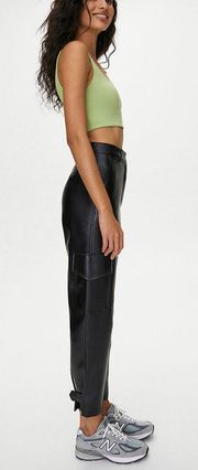 leather cargo pants