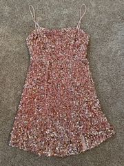 Sequin Mini Dress