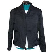 Harve Benard Black Quilted Blazer