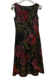 Tahari floral dress 2