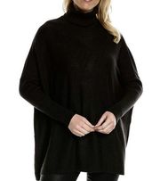 Size L Black Poncho Sweater