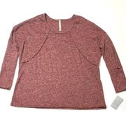 Forgotten Grace women’s crew neck long sleeve top