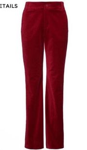 CABI Limited Edition #4625 Red Velvet Ford Pants. Size 4R. NWOT!