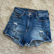 Arizona Blue‎ Distressed  Denim Shorts Size 5