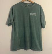 Comfort Colors Green Oversized Outer Banks OBX John B Tee Size XL