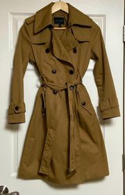 Essential Trench Coat - Khaki- XS