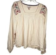 Knox Rose Embroidered Top