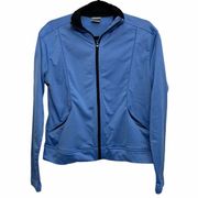 Nike Blue Fleece Lined Zip Up Jacket