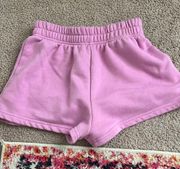 Pink Sweatshorts