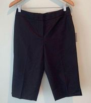 NWT Rafaella Black Skimmer Curvy Stretch Shorts 4