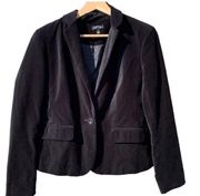 APT 9 size 4 velvet black jacket