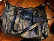 Coach Black Leather Purse, Model G1260 F20104