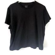 Everlane Black V-Neck Short Sleeve Tee size XL