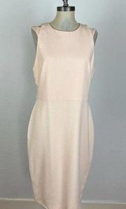 French Connection Blush Side Cut Out Sheath Dress