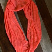 New Bright Peachy Infinity Scarf