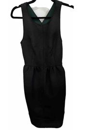 Maeve Rokin Crossback Jacquard Dress Black Size 6 Anthropologie