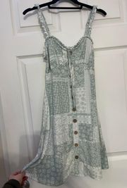 Green  Summer Dress