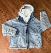 Urban Outfitters Hooded Denim Jacket - NWT