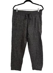 Gap Heather Gray Knit Jogger Sweatpants Size Large