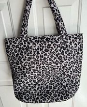 Rae Dunn puffer shopper tote