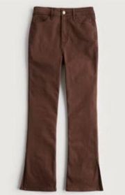 Brown Bootcut Jeans