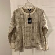 DKNY Sweater size M brand new with tags long sleeves length 23” bust 38/40”