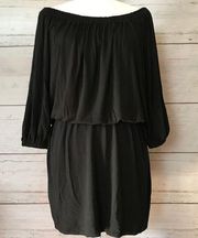 Black Off-Shoulder Dress