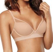 5/$25 SALE MAIDENFORM Natural Shaping Underwire T-Shirt Plunge Demi Bra