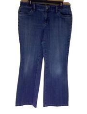 Ann Taylor Jeans - Size 14P Slim Fit Medium Wash Boot Cut