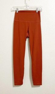 everlane renew orange rust leggings size small