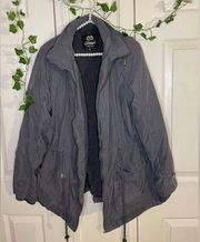 Jacket with drawstring