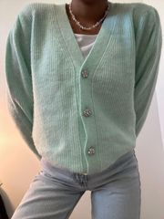 Teal Cardigan