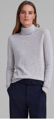 Club Monaco Gennadi Cashmere Turtleneck Sweater in Light Heather Gray - Size XS