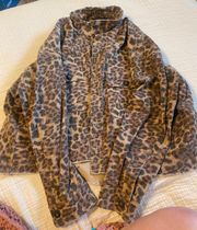 Cheetah Print Jacket 