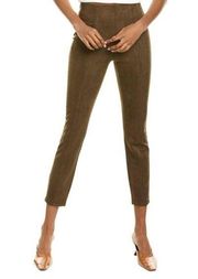 NWT BlankNYC Into The Forest  High Rise Back Zipper Leggings Suede 25