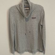 Vineyard Vines Pullover Turtleneck Womens XXS Gray Sweater