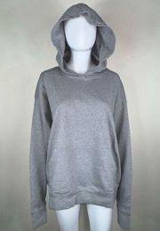 WeWoreWhat Solid Oversized Hoodie in Heather Gray