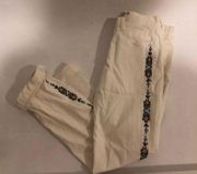 Lauren Jeans Co. white jeans size 4