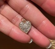 Beautiful Heart Pendant With Rhinestones