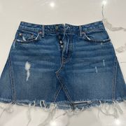 Denim skirt size 27