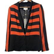 Vero Moda Blazer Black and Orange Long Sleeve