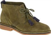 Hush Puppies Cyra Catelyn dark olive suede boots