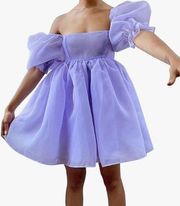 Babydoll Poof Dress