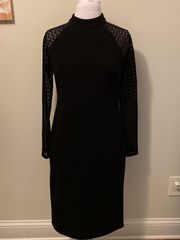 Cynthia Steffe Michaela Jersey Lace Sleeve Dress