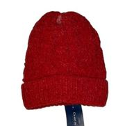 Charter Club Beanie Red