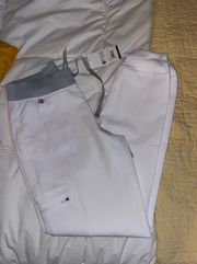 Jogger Scrub Pant White