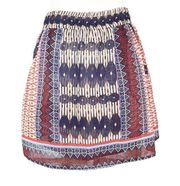 Dylan Havana Easy Pocket Skirt Pull On Multicolor Size Medium